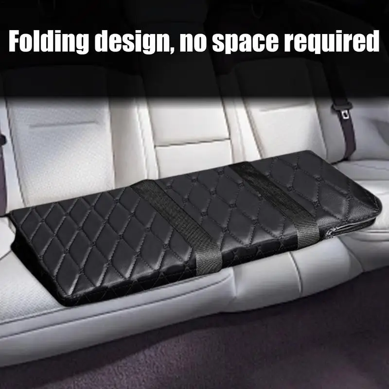 Vehicle Camping Mattress Cozy Travel Sleeping Car Bed Foldable Auto Back Seat Extender Mattress Car Camping Accessories