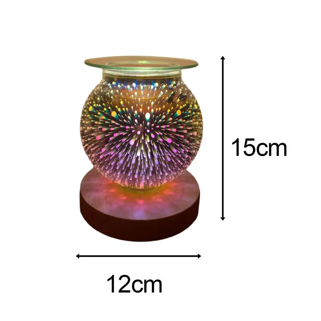 

Electric Wax Melt Warmer Dimmable Aroma Lamp Wax Burner Fragrance Night Light Lamp for Office Living Room Bedroom Gifts