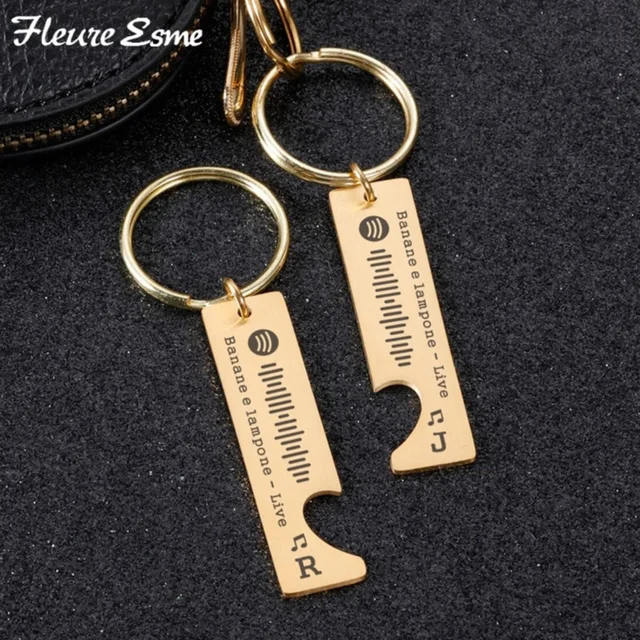 독특한 추억을 담아내는 맞춤형 음악 공유 키체인