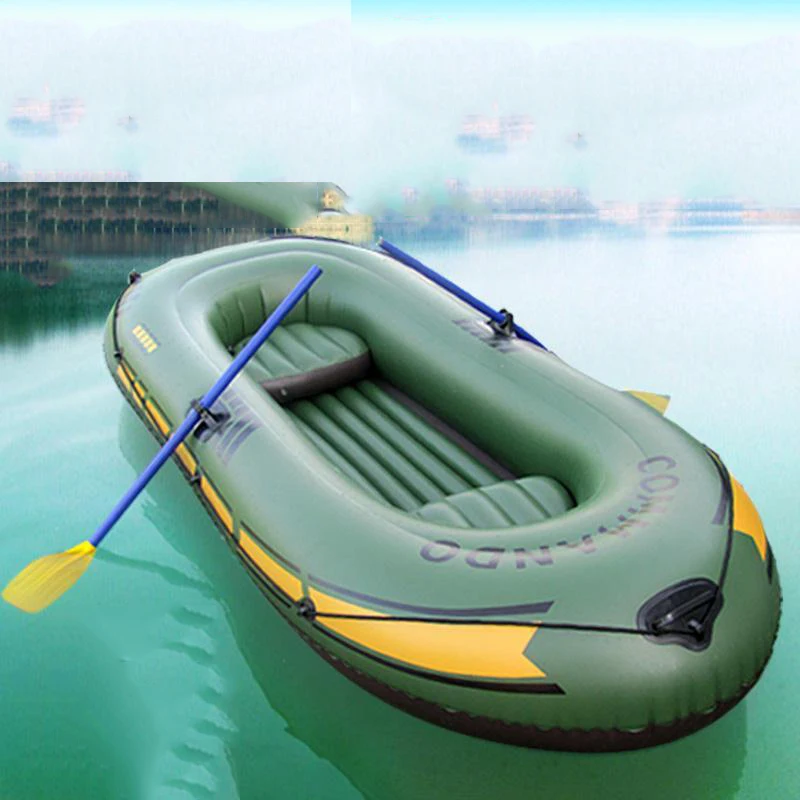 Thicken Inflatable Boat 3 Person 230cm Inflatable Rubber Kayak