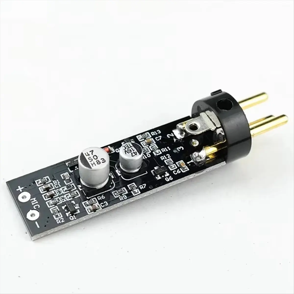 DT60 NEW 15-48V 팬텀 파워 일렉트릿 콘덴서 마이크 증폭기 보드 (K송 녹음, 컨퍼런스, 연설용) 125db