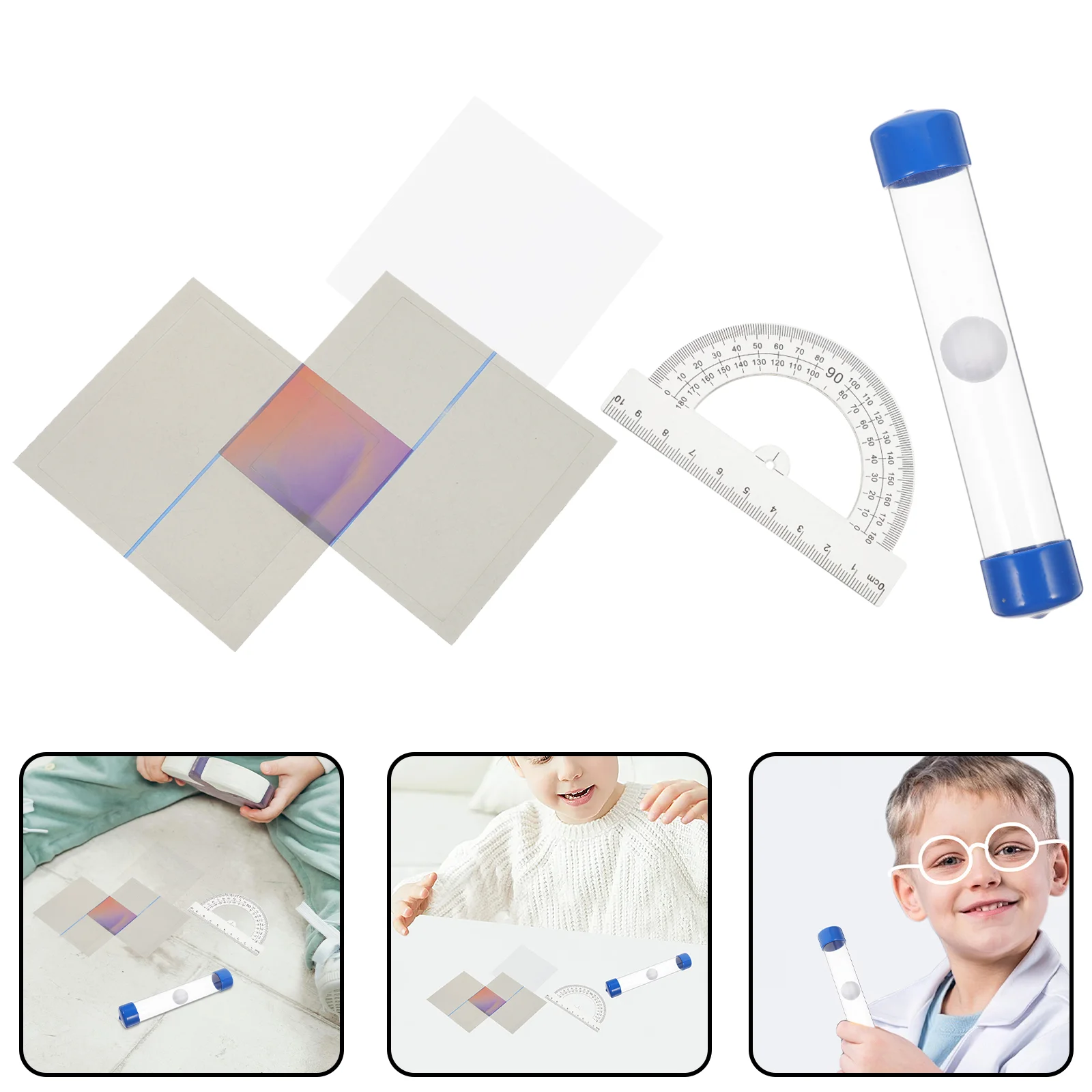 

Toddler Toys Through-the-wall Experimental Children Science Kid Manual Scientific Vision Wall-piercing Kids DIY
