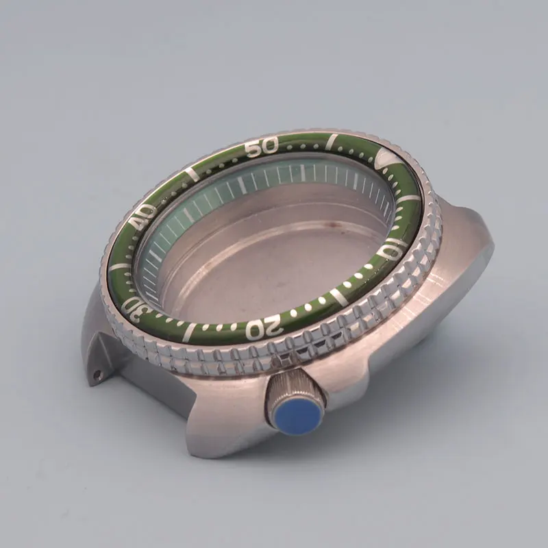 Enhanced Waterproof Diving Watch Case with Resin Bezel