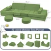 22Pcs Modular Kids Play Couch - Kids Couch for Playroom Bedroom Living Rooms 500+DIY Creativing Couch for Inspiring Child 2