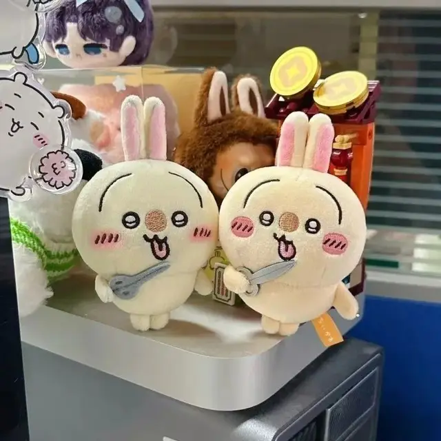 Usagi Licking Scissors Plush Doll - Image 4