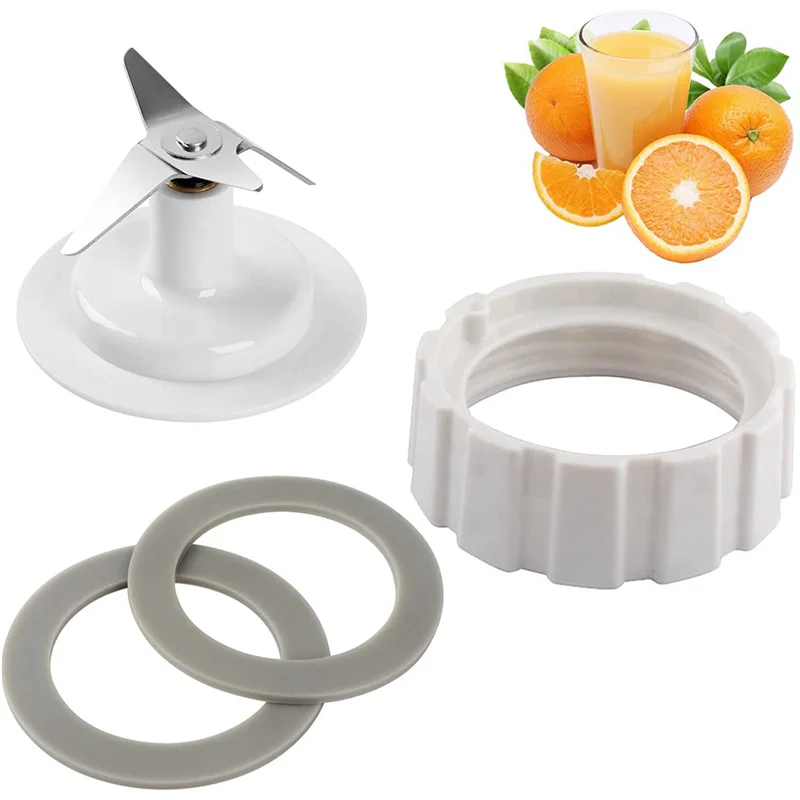 Pièces de rechange de lame A98G-2X avec capuchon de Base de pot et Kit d'accessoires de joint torique pour pièces de mélangeur Hamilton Beach 1 Pièces de rechange de lame A98G-2X avec capuchon de Base de pot et Kit d'accessoires de joint torique pour pièces de mélangeur Hamilton Beach 1