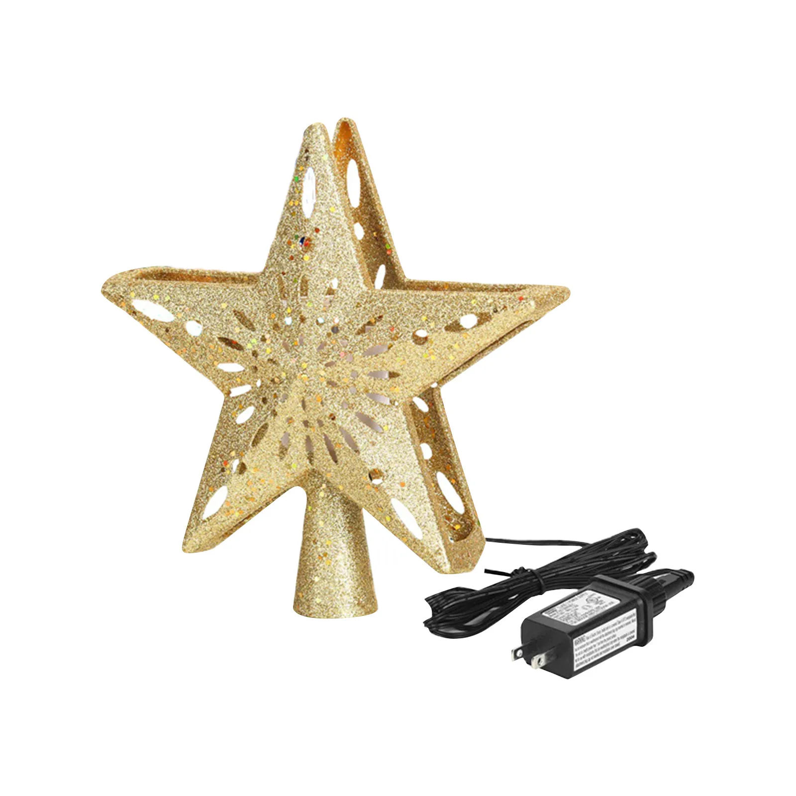 Christmas Tree Topper 3d Snowflake Projection Lighted Tree Topper Christmas Decorations 9 In Snowflake Xmas Ornaments christmas tree decoration christmas star decoration christmas lamp decoration