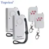 Topvico Door Handle Alarm Vibration Triggered, Hotel Travel Portable Door Alarm, 130dB Wireless Home Security for Kids, Elderly 1