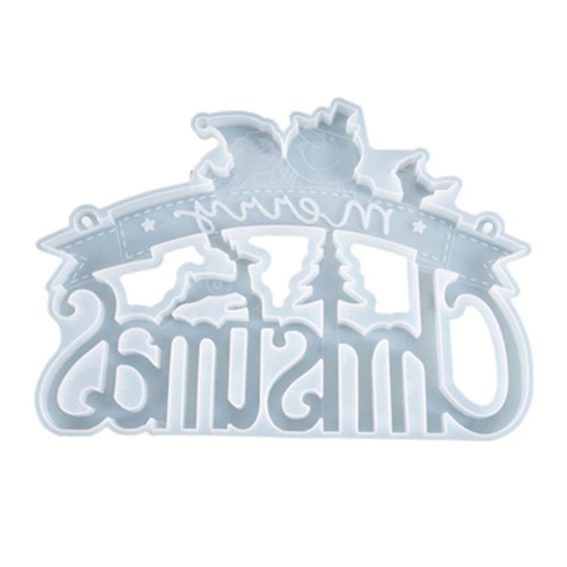 

Рождественские украшения в виде снеговика, форма для эпоксидной смолы, рождественские елочные украшения, силиконовая форма, для