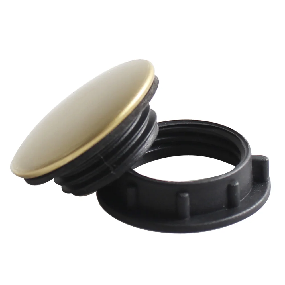 Talea 2PCS Kitchen Sink Accessory Drain Stoppers Sink Tap Hole Cover 304 Stainless Steel Gold Plated