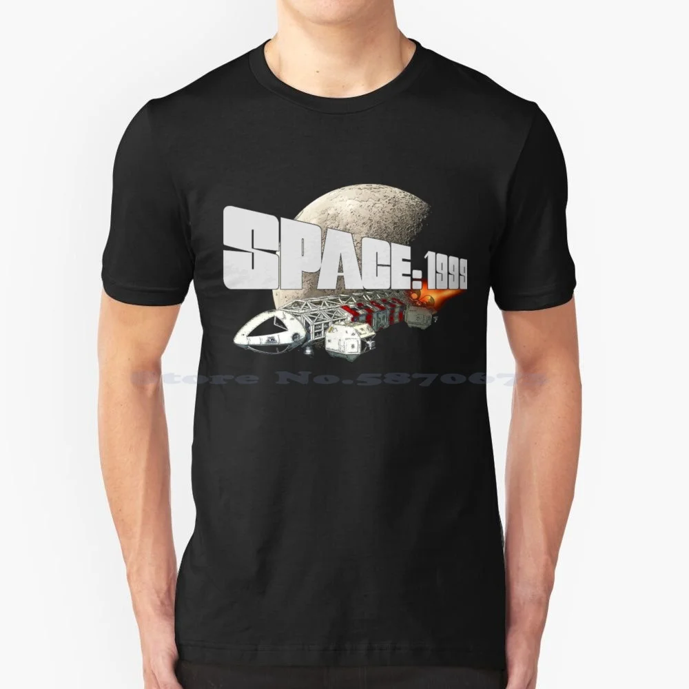 Space 1999 T Shirt 100% Cotone Tee Space 1999 Scifi Orbit Itv Rai Gerry Anderson Benin Anderson John Koenig Martin Landau