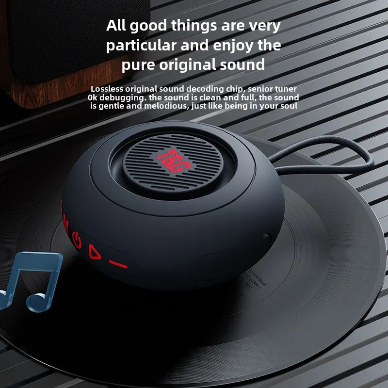 Wireless Outdoor Mini Bluetooth Speaker with Subwoofer – Ideal