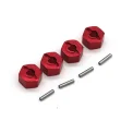 RC Car Metal Steering Cup & Swing Arm Set with Shock Tower Bracket and Body Post Upgrade Parts (Adapter)
