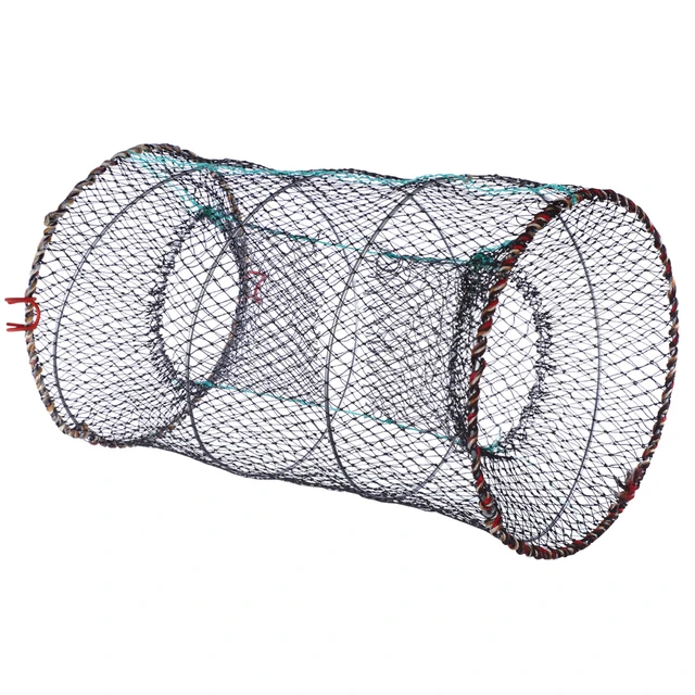 METAL CRAYFISH TRAPS LIVE BAIT EEL SHRIMP PRAWN FISH CRAB DROP