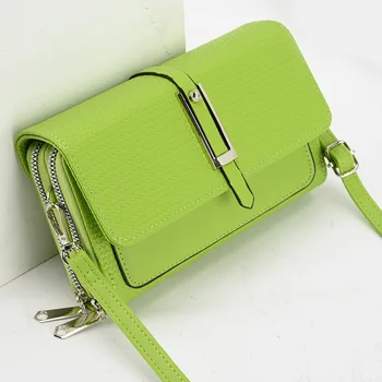 Tilorraine borsa mobile alla moda per donna borsa da donna ribaltabile per studenti alla moda borsa quadrata piccola con tracolla a spalla singola