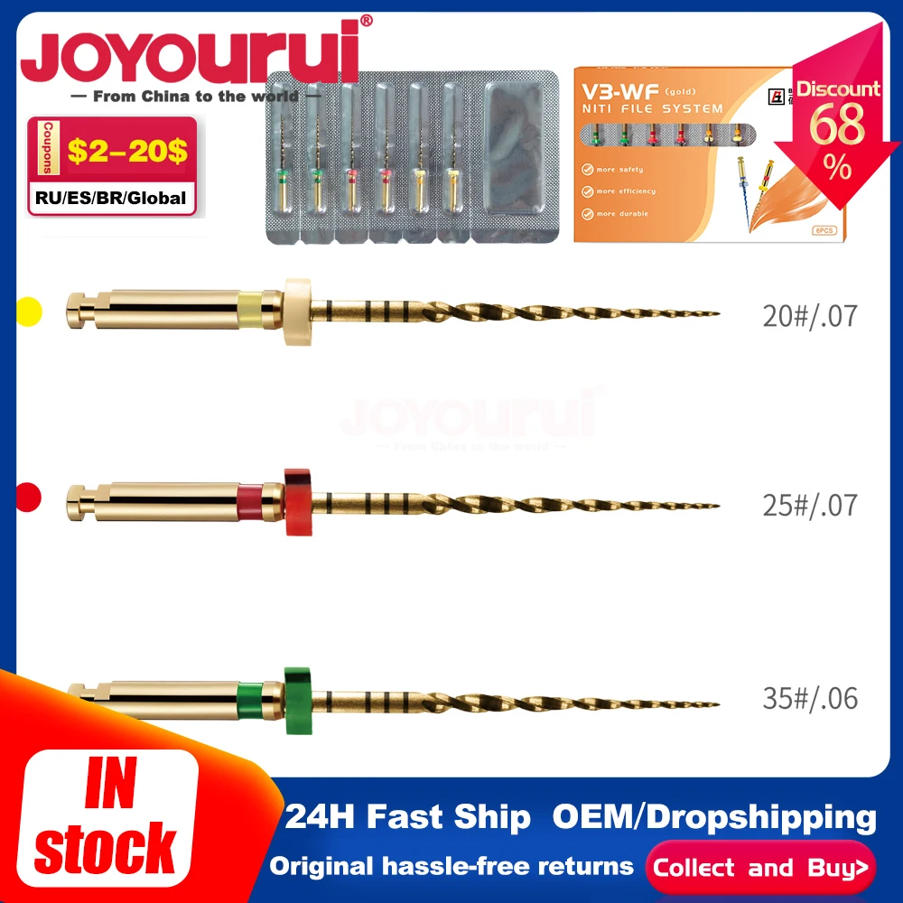 Zahn flexible Feilen Endo Rotations feilen 21mm und 25mm endodon tische