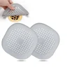 Square Silicone Floor Drain Sticker Bathroom Sewer Hair Filter Drain Cover Home Bathroom Floor Drain Mat Hair Stoppers 1