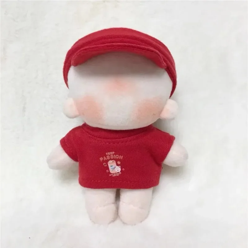 10cm chubby body can be used with sunshade hat, t-shirt set, baby clothes, celebrity dolls, suitable for doll clothes 2