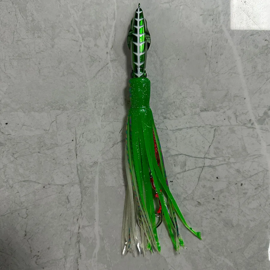 Octopus Skirts Trolling Lures, Fishing Lead Head, Soft Lures, Squid Skirts,  Saltwater Bait Tackle, 60g, 100g, 150g, 200g, 1Pc - AliExpress