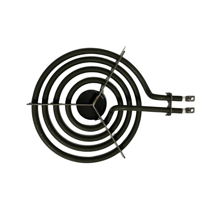 Description Picture 3 of item1500W 230V 6" Range 304 Stainless Cooktop Stove Replacement Surface Burner 4 Rings Pancake Coil Shape Heater Tube with Tripod