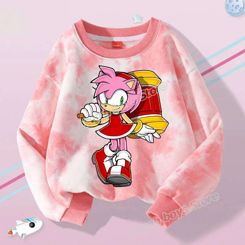 thumbnail image 1 of Sudadera con capucha para niño de Sonics, con figura de juego, fina, cómoda y suave, para desplazamientos diarios, sudadera unisex de manga larga con dibujos animados de anime, 1 of 5