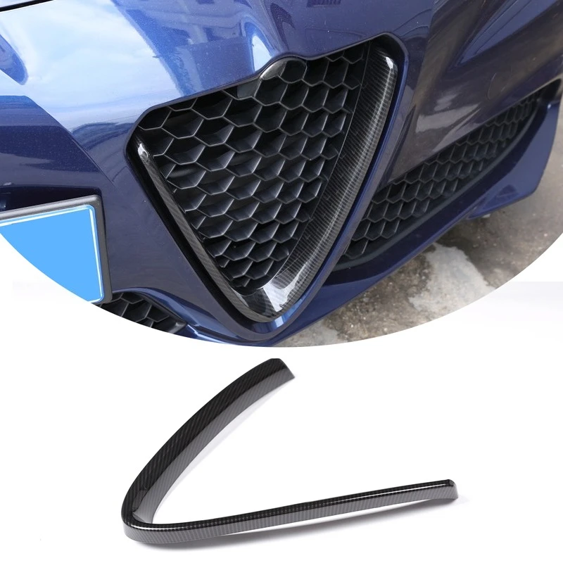 Premium Front Grille Emblem Trim with V Shape Accent