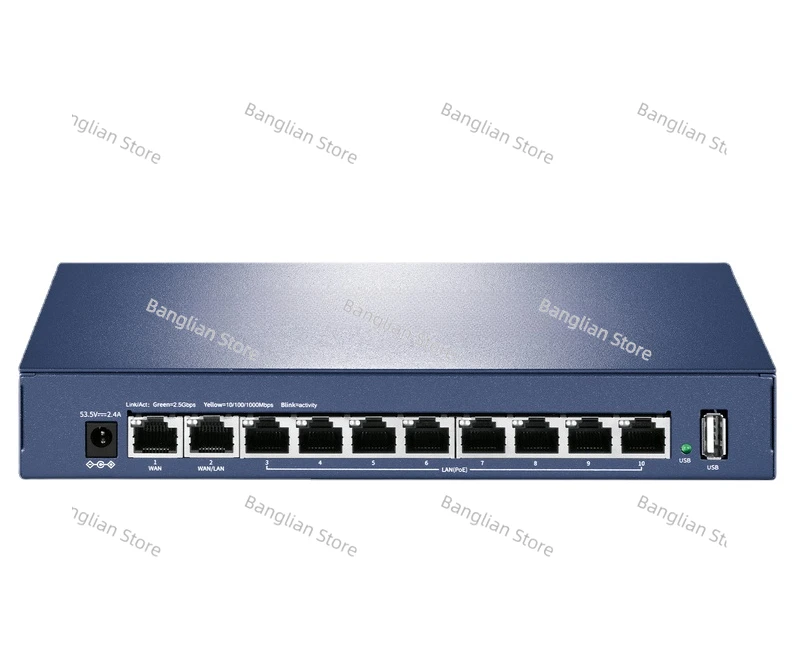 

R5010PE-AC Router POE Power Supply Panel AP Controller 2.5G Gigabit Switch