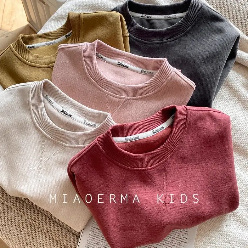 Frühling Herbst Kinder Sweatshirts 1-10Y Jungen Patchwork Casual Pullover Tops Trainingsanzug Koreanische Kleinkind Tragen Für Kinder Kleidung Neue – Detail 2