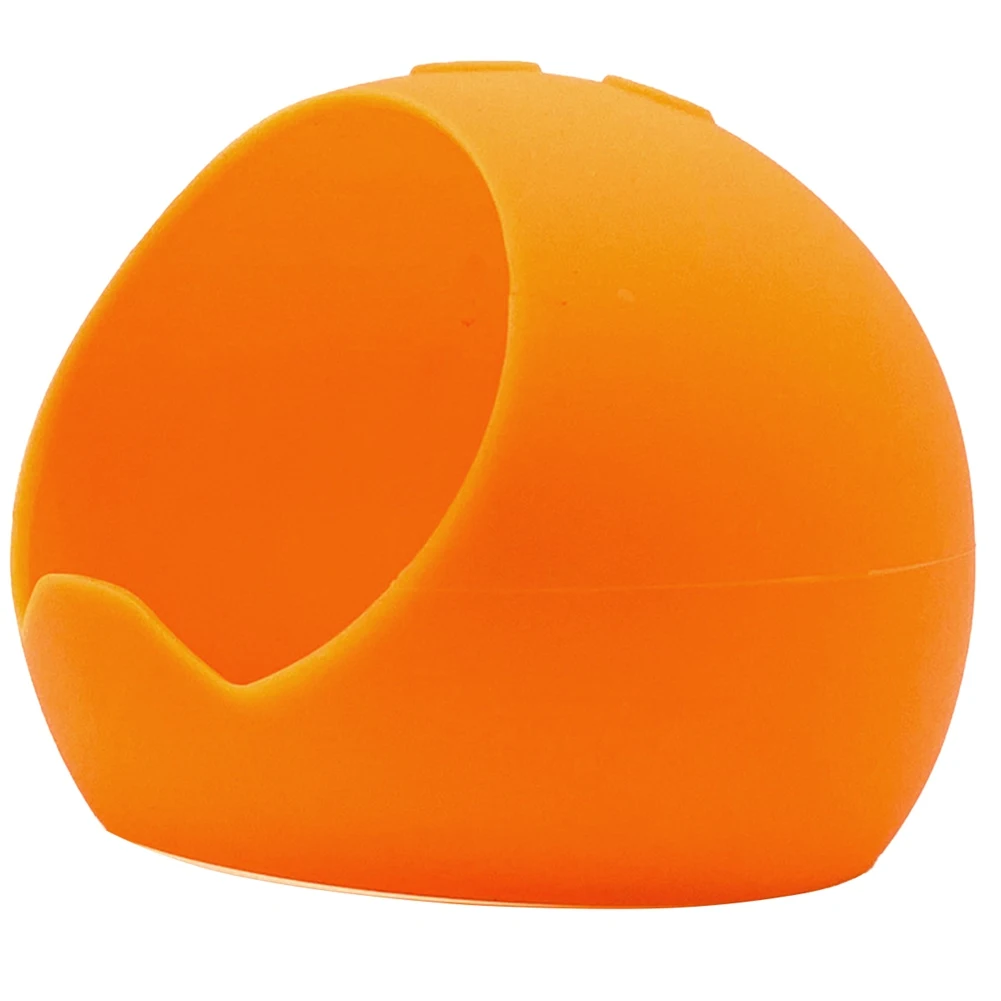 Custodia In Silicone Per Amazon Echo Dot 4 Accessori Custodia Protettiva Antipolvere Custodia Morbida In Silicone Pelle Arancione