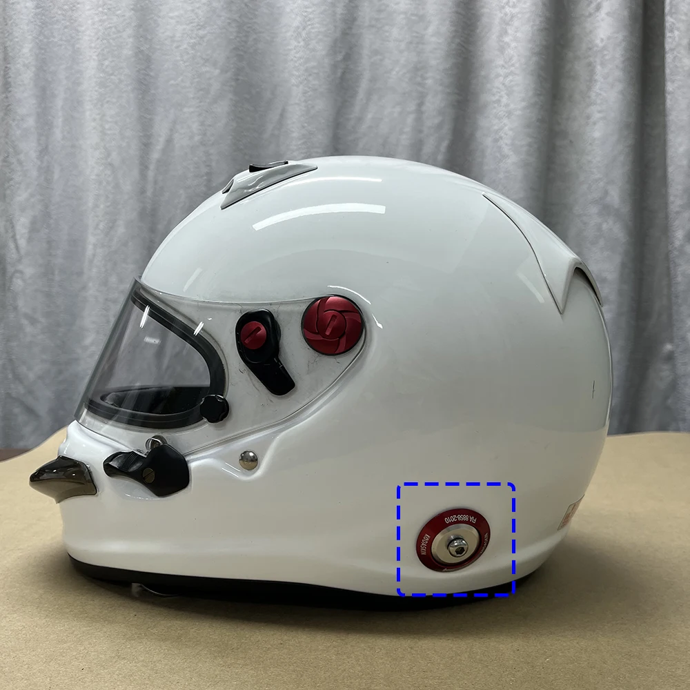 HANS Buckle Cover Left Right Decora For ARAI GP3 GP6 GP7 SK6S Bell