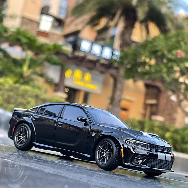 1:32 DODGE Charger SRT Hellcat Alloy Sport Car model Diecasts & Toy Muscle  Vehicle Car Model Simulation Collection Kids Toy Gift