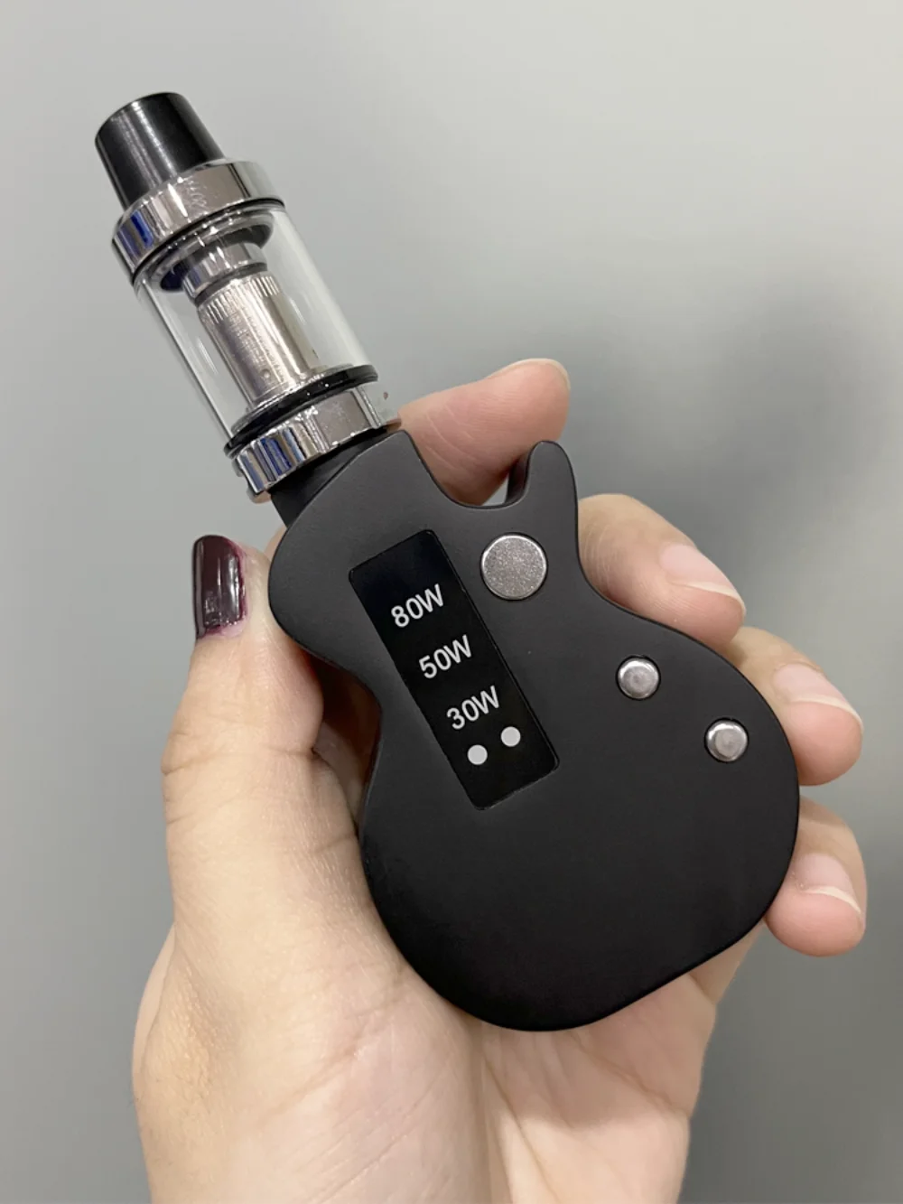 E Zigarette Vape Gitarre 80w Vape Pen Kit 2000mah eingebaute Batterie 0,3 Ohm 2ml Tank USB wiederauf ladbar Zerstäuber Dampf Vaper Kits_S6954a4c352f34122a899a4b2866f165al