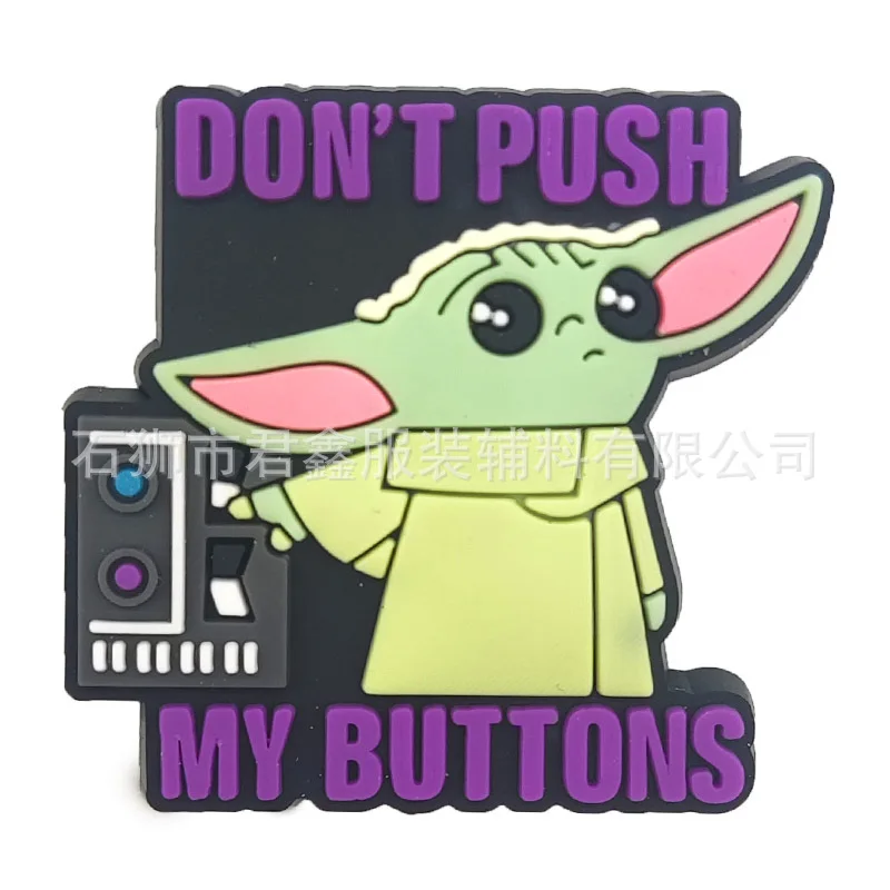 Shoe Charms 22styles Cute Star Wars Yoda For Crocs Decoration Accessories