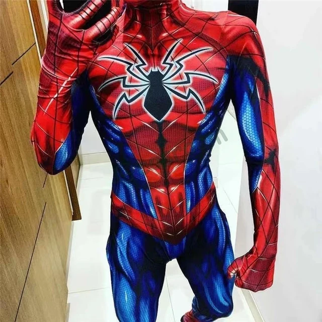 Game PS4 Spiderman Cosplay Costume Superhero Zentai Suit Halloween Costumes  Full Body JumpSuit for Kids/Adult/Men - AliExpress