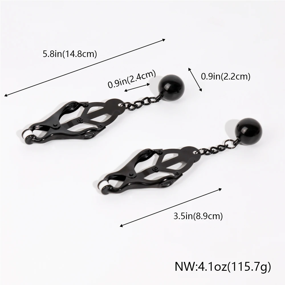 Nipple Sex Toys Nipple Clamps Quality Nipple Clips Steel Nipple Clamp