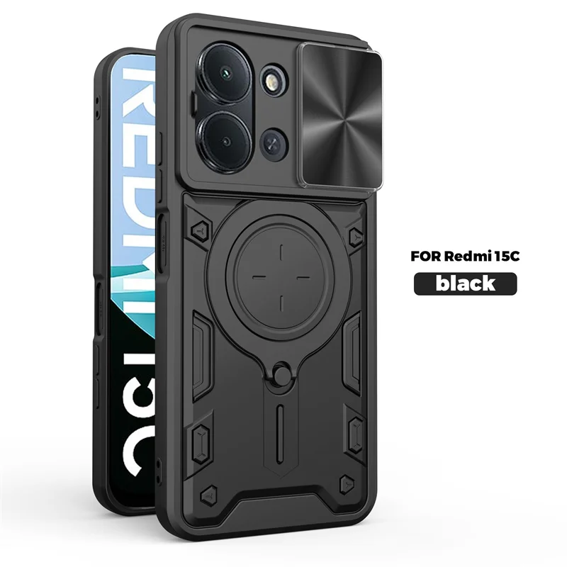 Car Camera Atmosphere Lamp ShockProof Armor Back Cover Stand Case