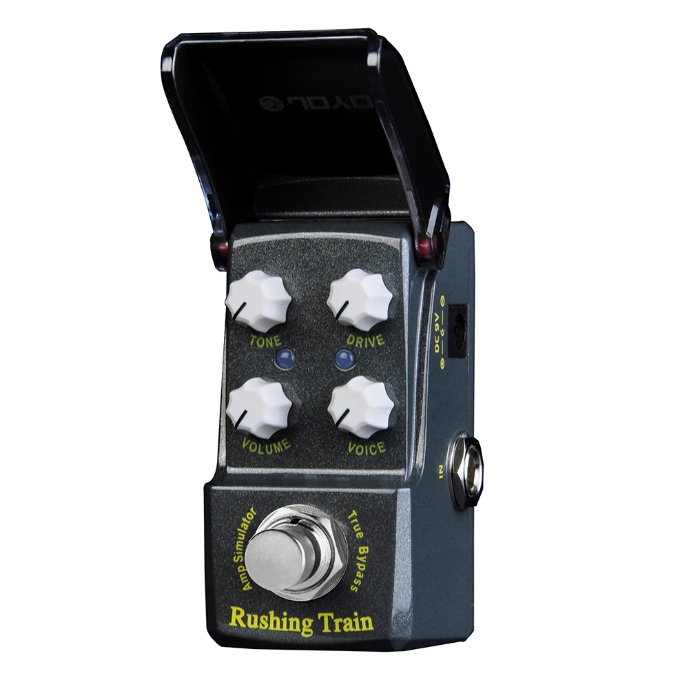 JF-306 RUSHING TRAIN Amp Simulator Pedal Classic Speaker Clean Sounds Crisp Rhyt