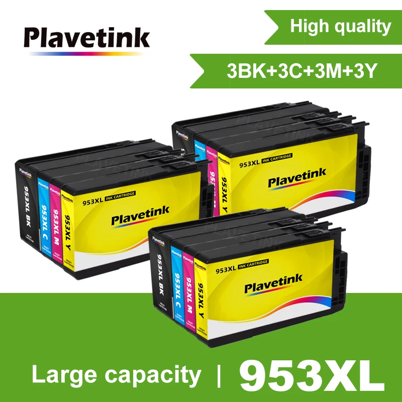Sostituzione Plastetink Per Cartucce D'Inchiostro Hp953Xl 953 Xl 953Xl Compatibili Per Hp Officejet Pro 7720 7730 7740 8710 8715 8718