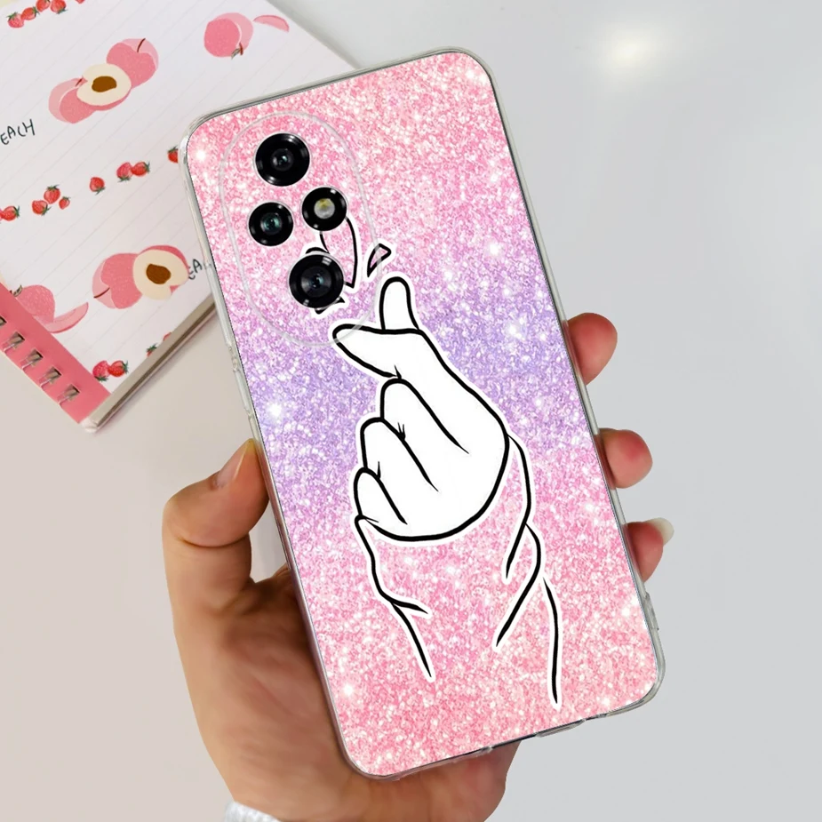 Cute Cat & Butterfly Painted Soft Silicone Phone Case -