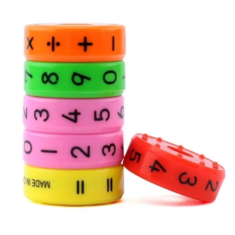 Magnetic Children Math Learning Toy Cylinder Numbers And Symbols Classroom Supplies Montessori Juegos Educativos Para Ni&ntilde;os
