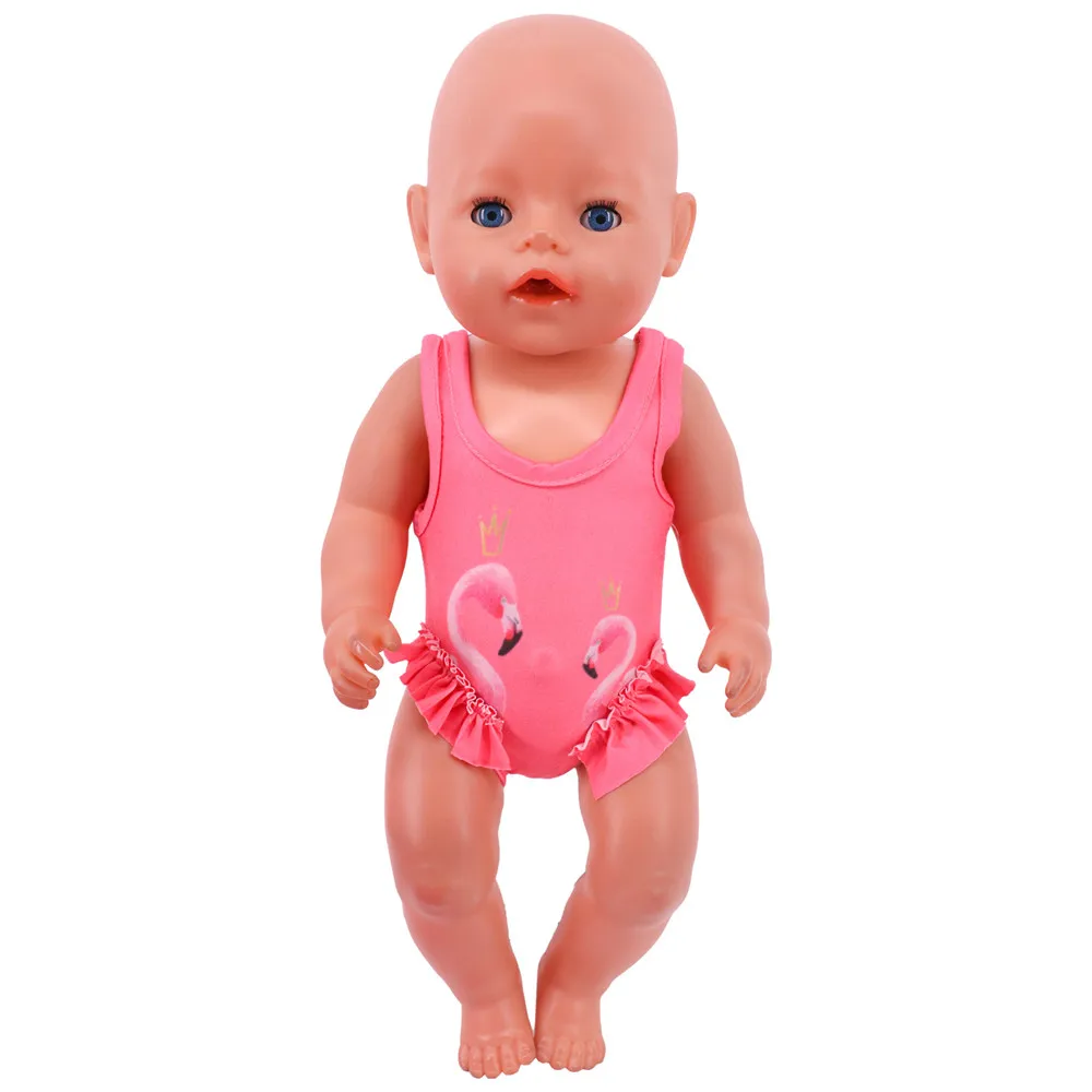 doll clothes Doll Clothes Variety Styles Swimsuit 43cm Newborn Reborn 18 Inch American Baby Girl Doll Gift Our Generation