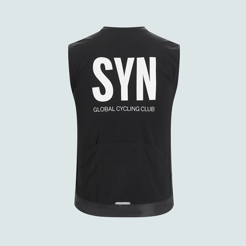 Cycling Vest Men Sport Vest Men Cycling Vest SYN Lightweight Windproof Sleeveless Bicycle Gilet Slim Fit Breathable Quick Dry MTB Road Bike