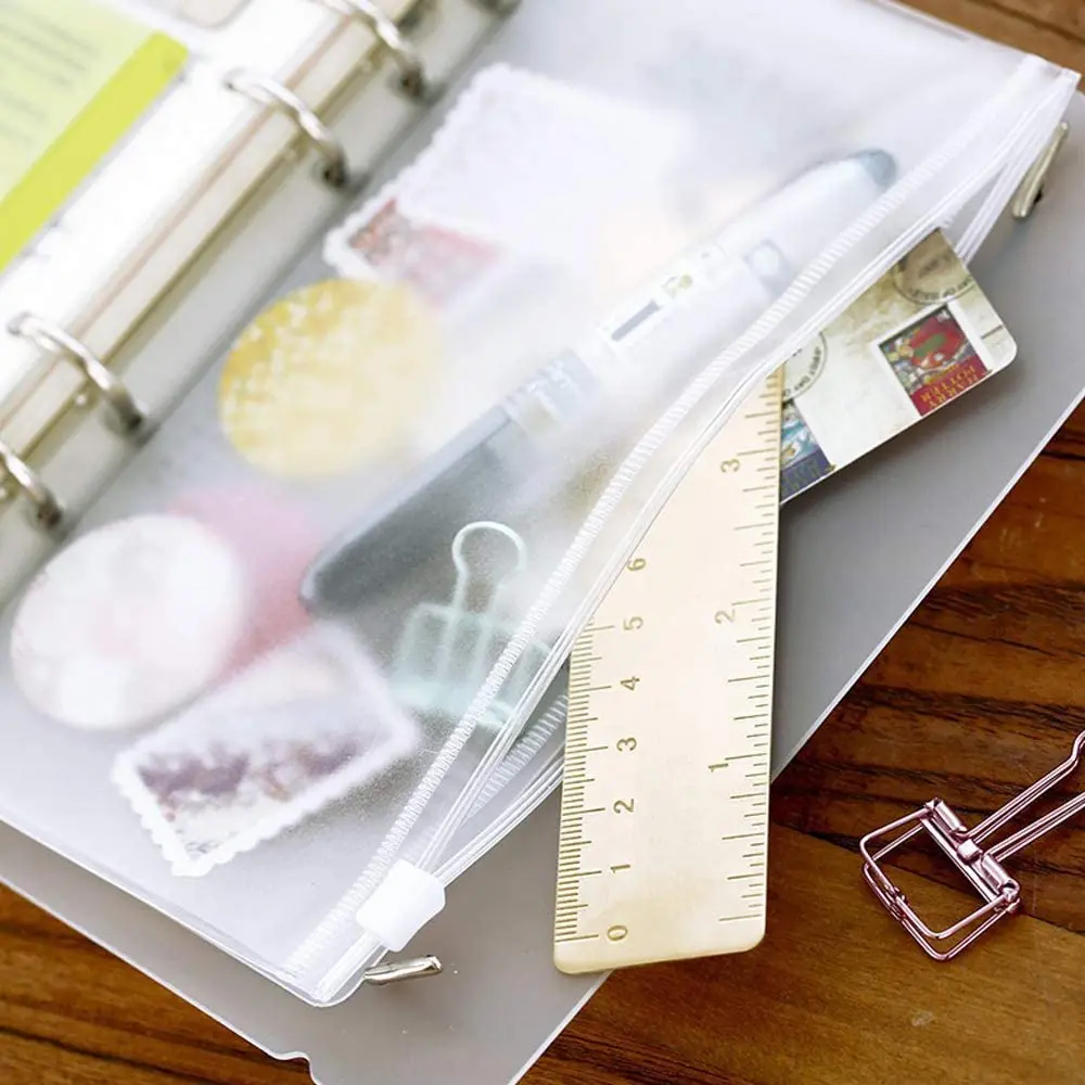 Kit pastas com Zip Lock e furos para Fichário