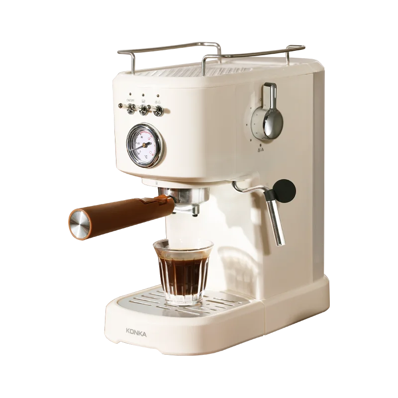 KONKA-cafetera Espresso Manual profesional, máquina de café semiautomática,  20 Bar, 2L, para espuma de leche al vapor, hogar, oficina, Hotel -  AliExpress