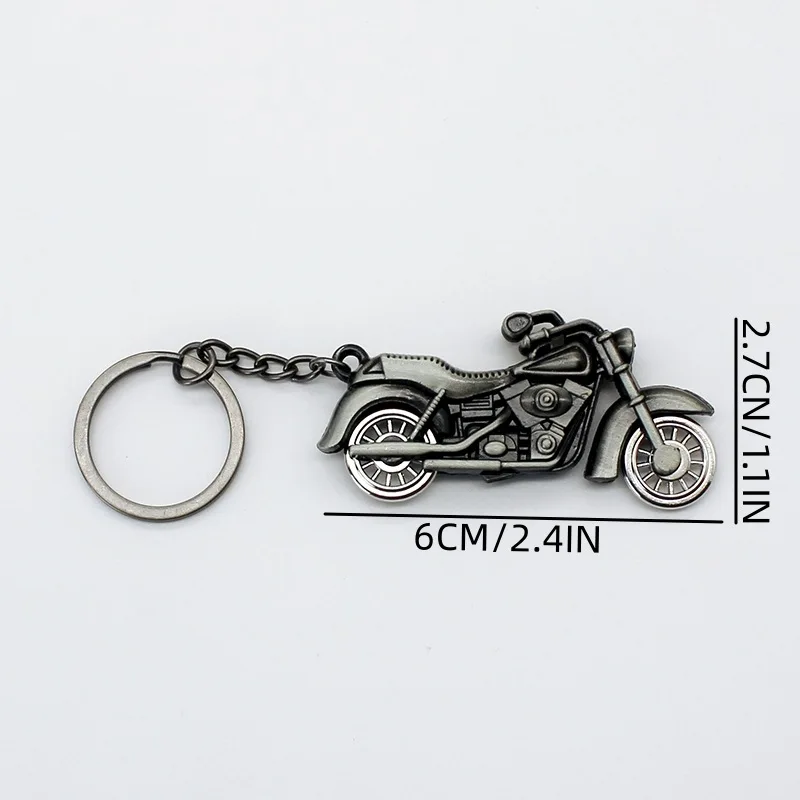 Alloy Motorcycle Keychain Pendant Personality Key Chain For Male And Female Students