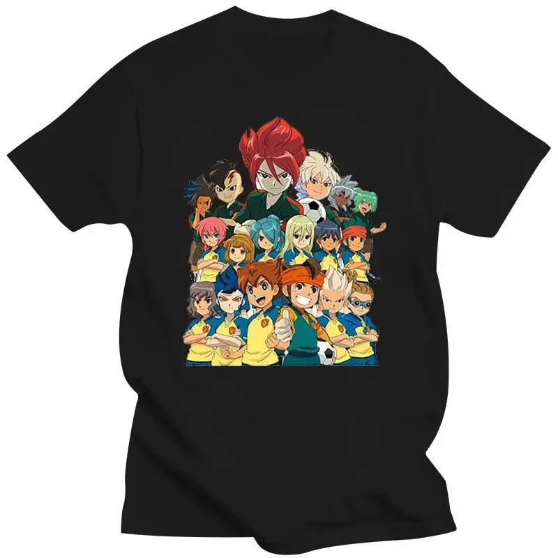 Abbigliamento Uomo Inazuma Eleven T Shirt Estate A Maniche Corte Colore Bianco Inazuma Eleven Logo T Shirt Tees Top Tshirt Hip Hop Inazu