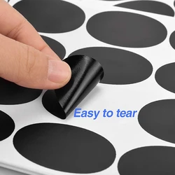 Erasable Blackboard Labels Waterproof Stickers Jar Labels Craft Kitchen Blackboard Stickers Bottle Labels + Markers