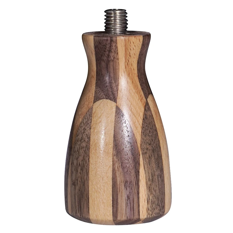 

Деревянная винтовая ручка M10, бездонная машина для эспрессо, инструменты, портативная ручка для кофе