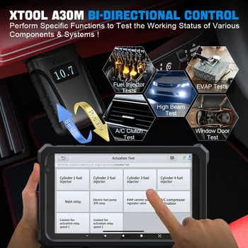 XTOOL Anyscan A30M Bluetooth OBD2 Scanner Car Diagnostic Tools 23+ Reset Service Code Reader CANFD Protocol Lifetime Free Update, تسليم سريع من مستودع المملكة العربية السعودية - Image 5