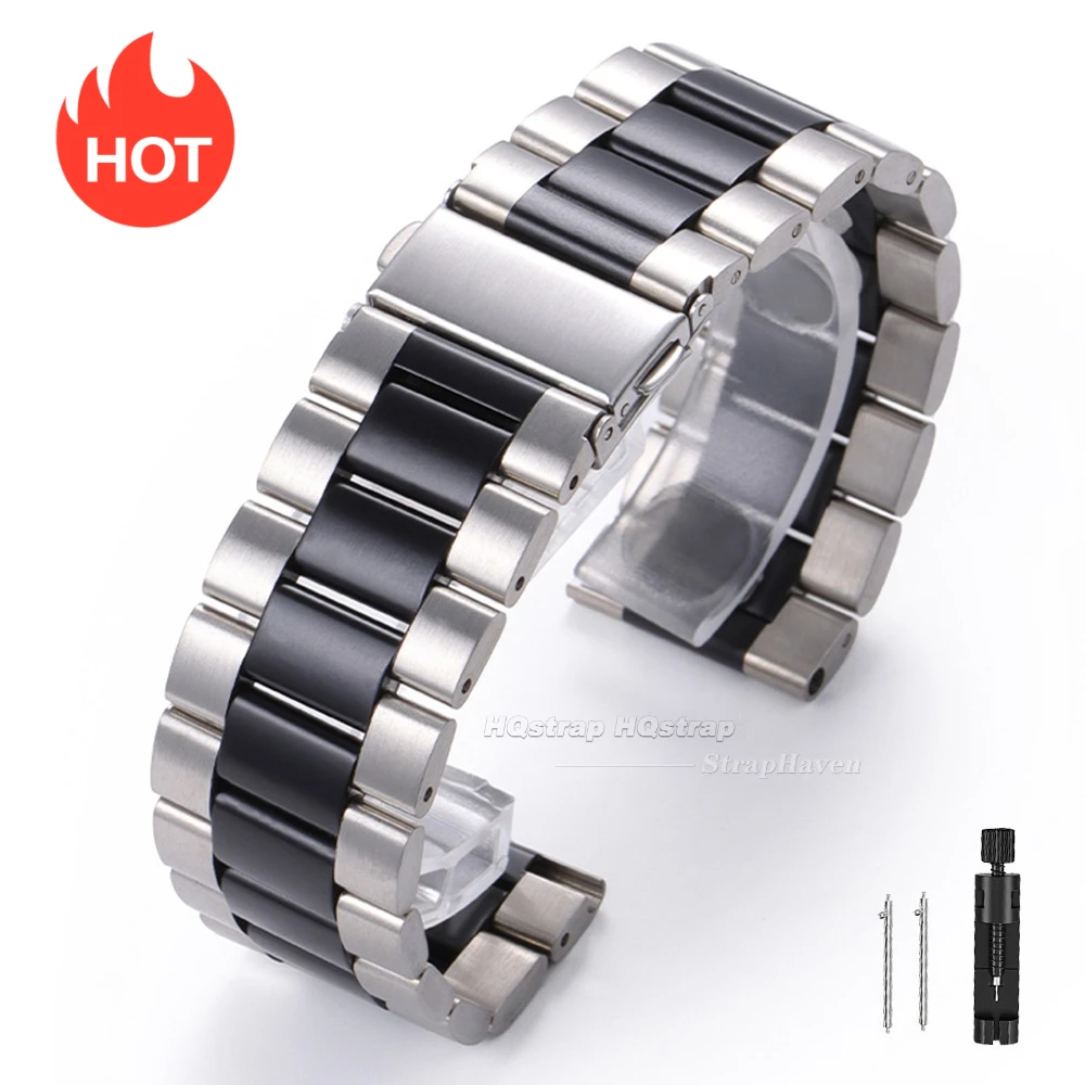 Sleek Stainless Steel Business Watch Bracelet